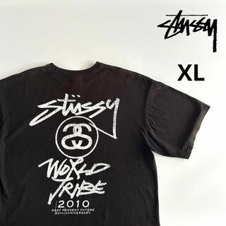 ステューシー(STUSSY)のold stussy Tシャツ XL 30周年記念 world tribe(Tシャツ/カットソー(半袖/袖なし))