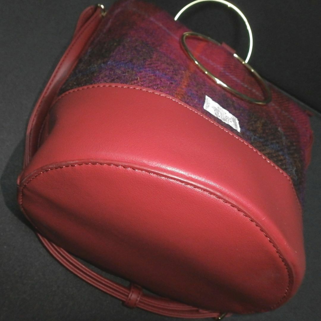 しまむら(シマムラ)のしまむら×ハリスツイード　バケツバッグ レディースのバッグ(ショルダーバッグ)の商品写真