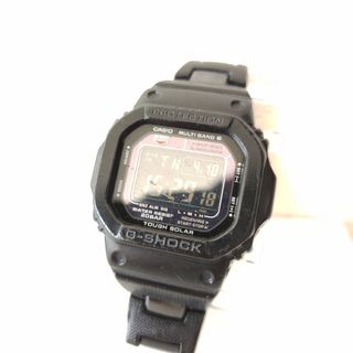 ジーショック(G-SHOCK)のカシオメンズ電波ソーラーデジタルブラックジーショックG-SHOCK(腕時計(デジタル))