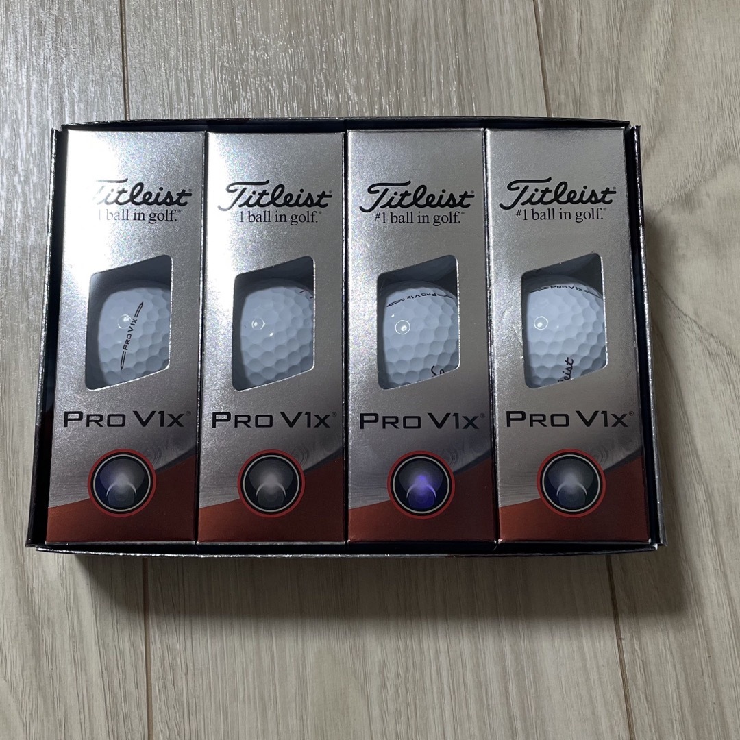 Titleist(タイトリスト)の「ヒーロン様」タイトリスト｜Titleist ゴルフボール PRO V1X 1 スポーツ/アウトドアのゴルフ(その他)の商品写真