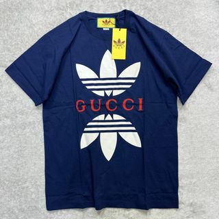 アディダス(adidas)の新品 GUCCI Sサイズ adidas コラボ Tシャツ 限定(Tシャツ/カットソー(半袖/袖なし))