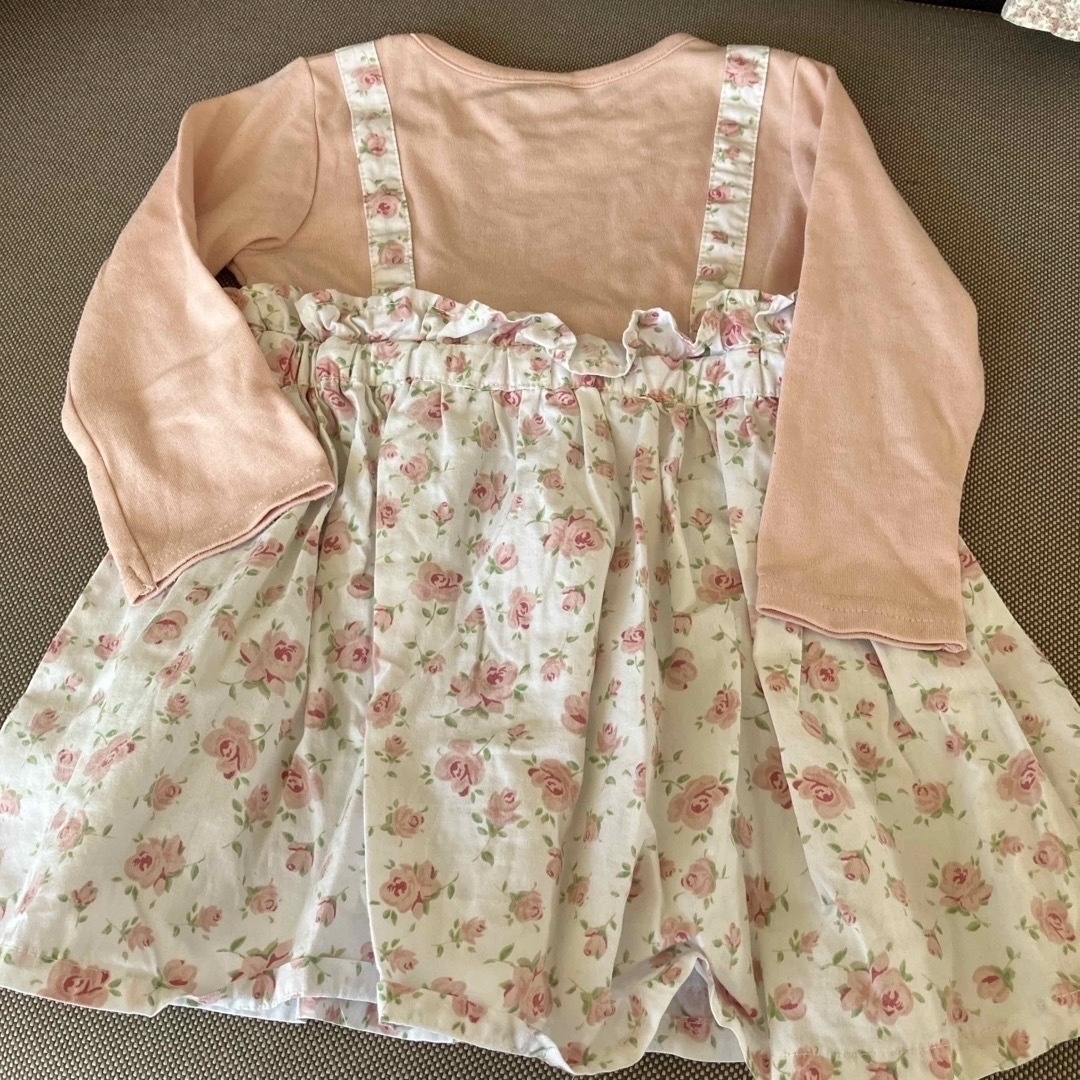 ワンピース2点セット　キッズ　90.   キッズ/ベビー/マタニティのキッズ服女の子用(90cm~)(ワンピース)の商品写真