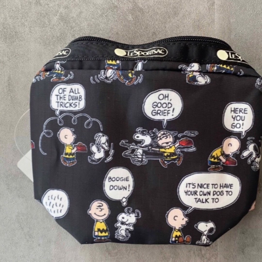 LeSportsac(レスポートサック)の[新品] レスポートサック　スヌーピー　トラベルポーチ　レディース レディースのファッション小物(ポーチ)の商品写真