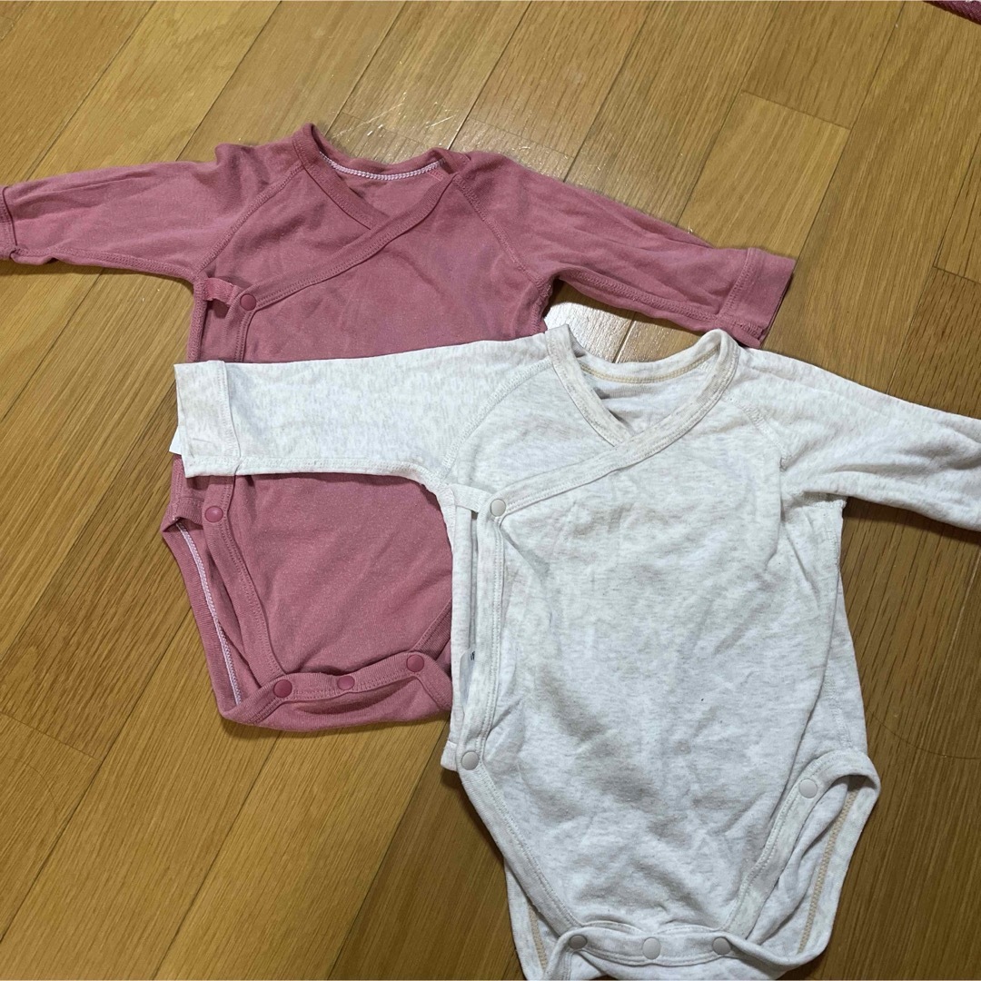 UNIQLO(ユニクロ)のUNIQLO 肌着2枚セット キッズ/ベビー/マタニティのベビー服(~85cm)(肌着/下着)の商品写真