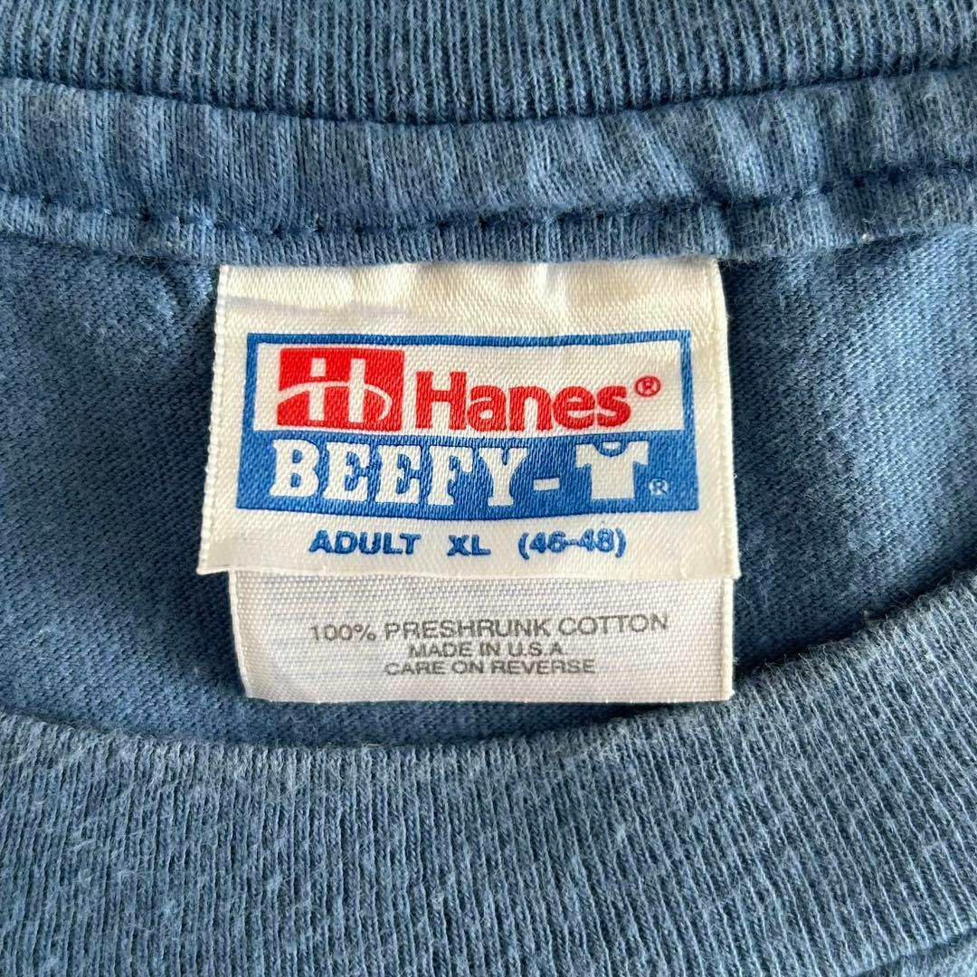 Hanes(ヘインズ)のHANES BEEFY ヘインズ ビーフィー Tシャツ 90s XL USA製 メンズのトップス(Tシャツ/カットソー(半袖/袖なし))の商品写真