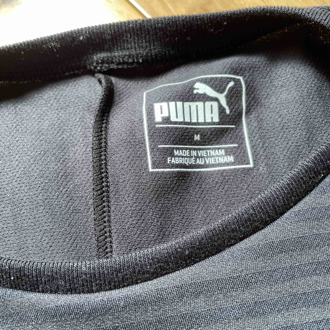 PUMA(プーマ)のPUMA [ランニングウェア 3/4スリーブ レディース Mサイズ ブラック] レディースのトップス(Tシャツ(長袖/七分))の商品写真