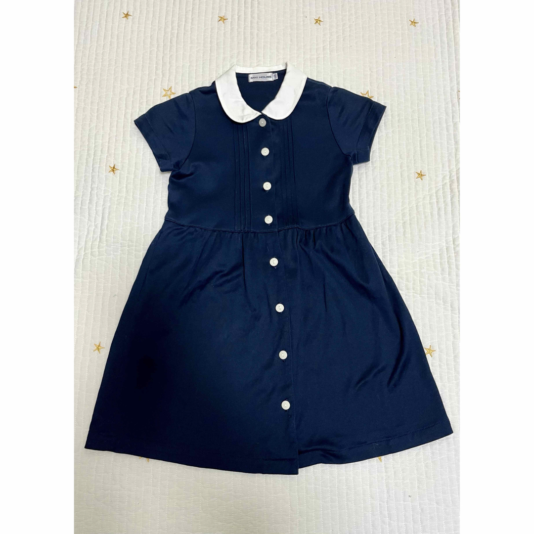 mikihouse(ミキハウス)の【値下げ】ミキハウス　ワンピース　110cm  フォーマル キッズ/ベビー/マタニティのキッズ服女の子用(90cm~)(ドレス/フォーマル)の商品写真