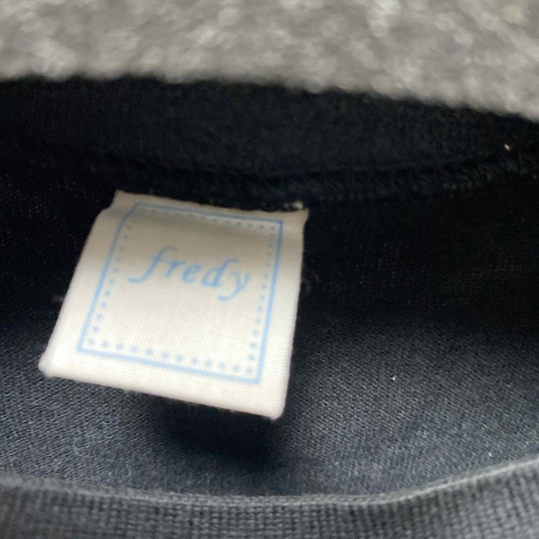 fredy(フレディ)のfredy  半袖Tシャツ　ブラック　38 レディースのトップス(Tシャツ(半袖/袖なし))の商品写真