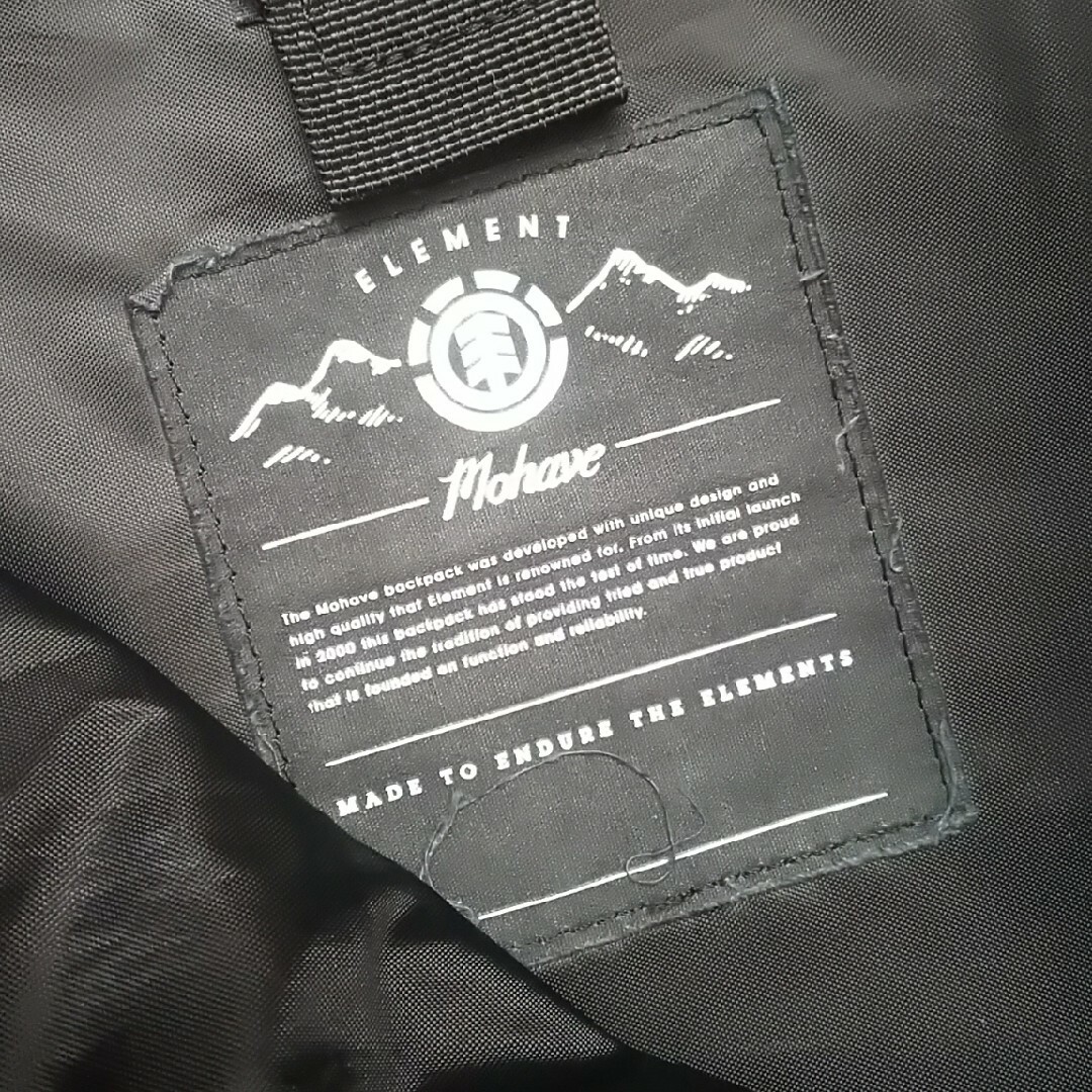 ELEMENT(エレメント)のelement エレメント リュック バックパック メンズのバッグ(バッグパック/リュック)の商品写真