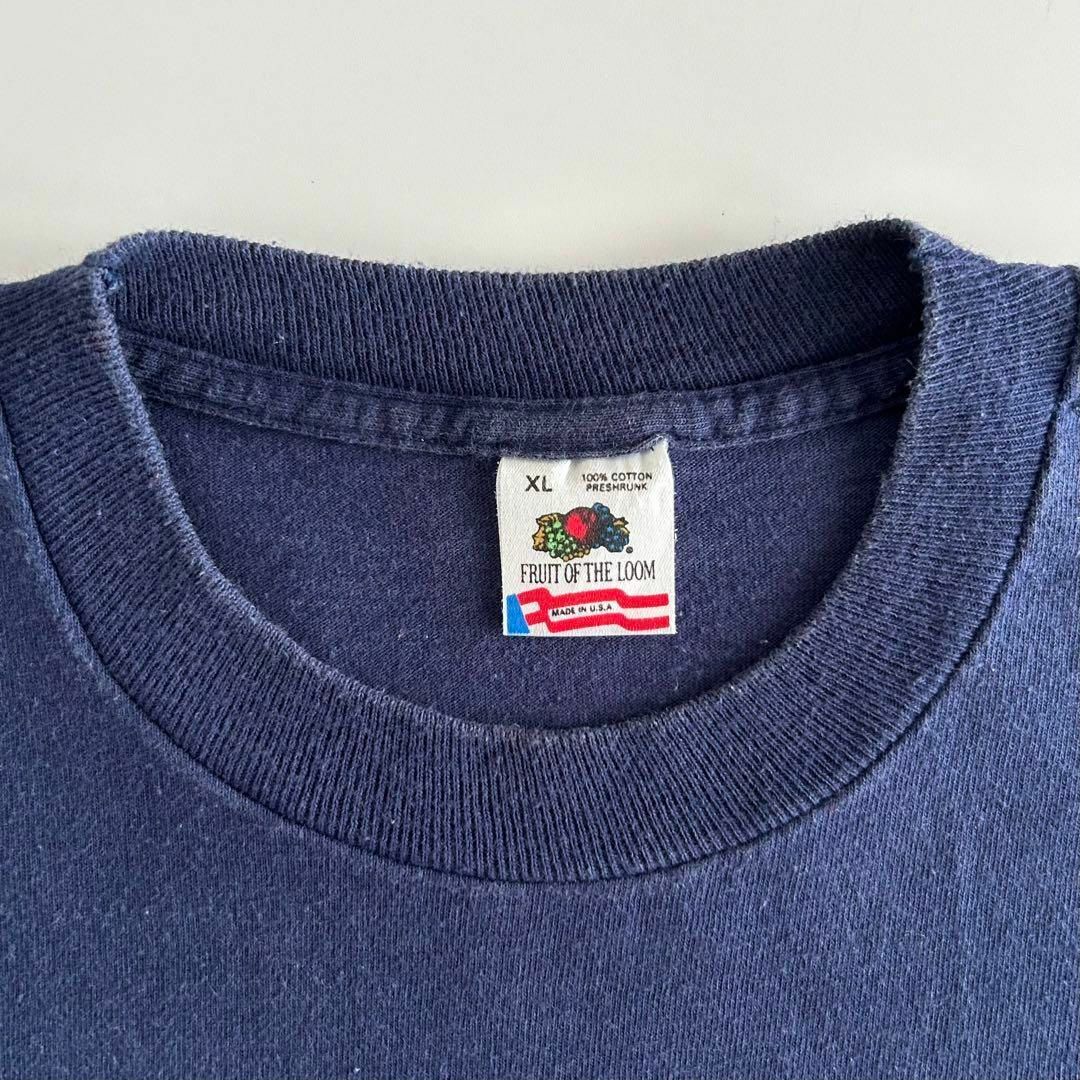 FRUIT OF THE LOOM(フルーツオブザルーム)のフルーツオブザルーム 古着 Tシャツ 90s XL USA製 ビンテージ メンズのトップス(Tシャツ/カットソー(半袖/袖なし))の商品写真