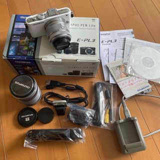 OLYMPUS PEN Lite E-PL3 ダブルズームキット(ミラーレス一眼)