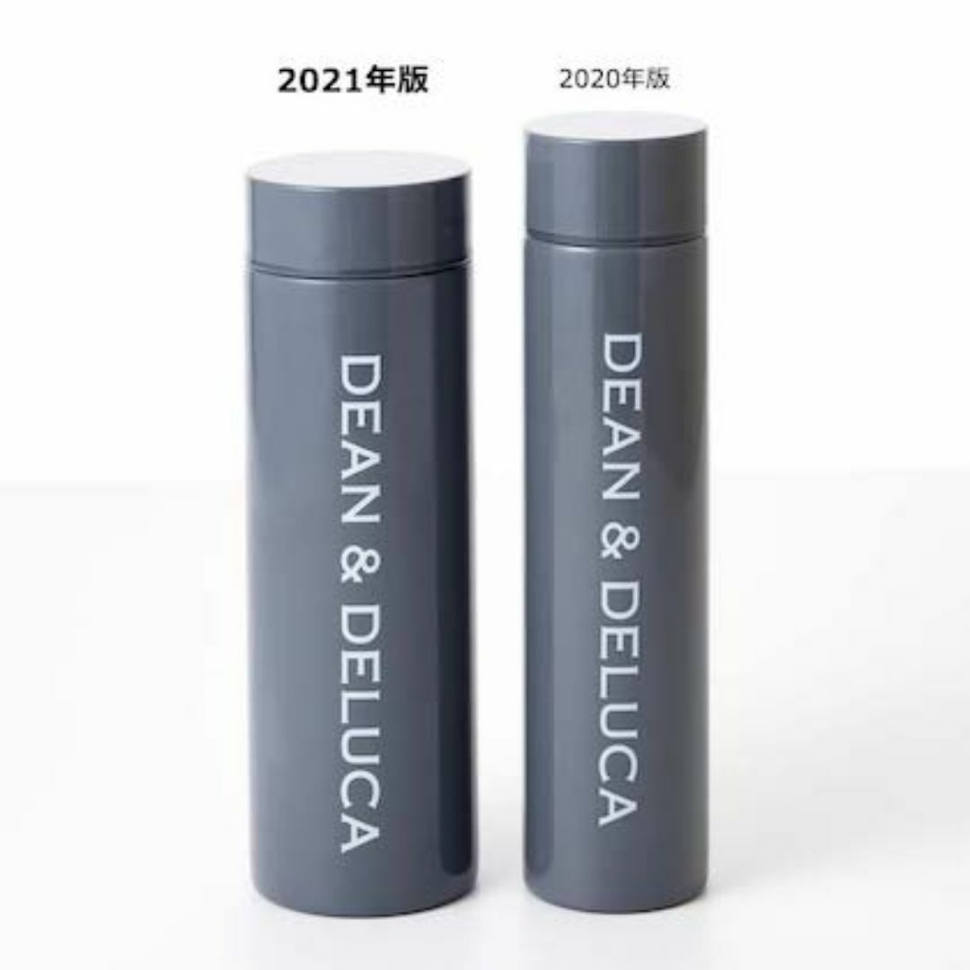 【訳アリ品】DEAN＆DELUCAステンレスボトル〈チャコールグレー〉２個セット インテリア/住まい/日用品のキッチン/食器(タンブラー)の商品写真