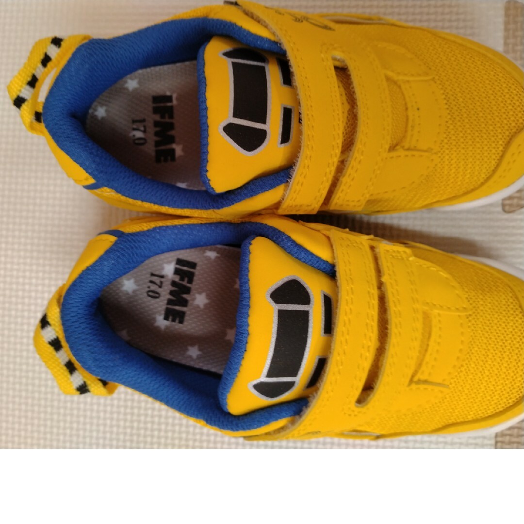 IFME(イフミー)のイフミー　ドクターイエロー　17.0 キッズ/ベビー/マタニティのキッズ靴/シューズ(15cm~)(スニーカー)の商品写真
