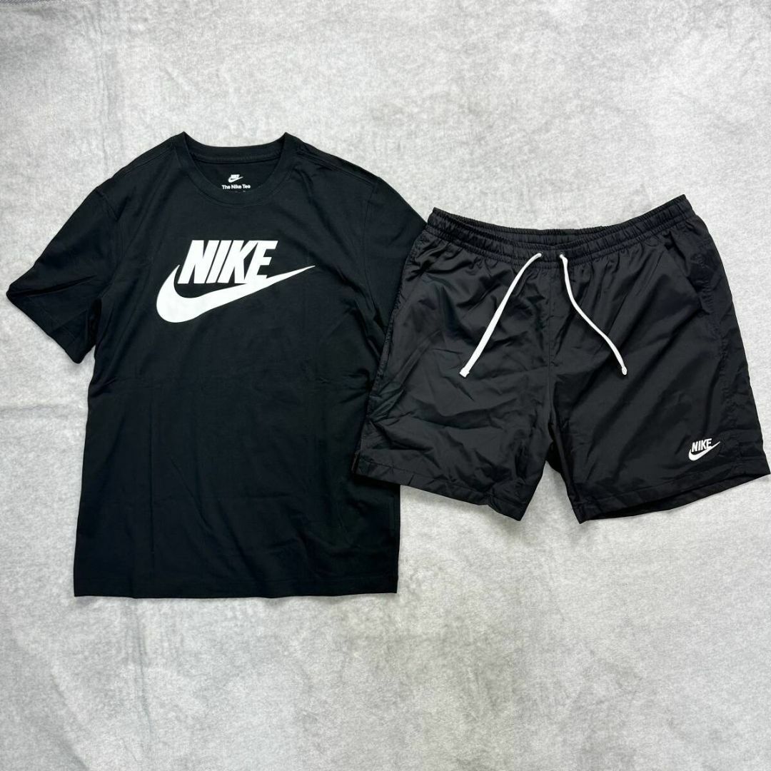 NIKE(ナイキ)の新品 NIKE XLサイズ Tシャツ ハーフパンツ セットアップ メンズのトップス(Tシャツ/カットソー(半袖/袖なし))の商品写真