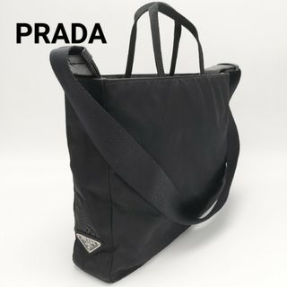 プラダ(PRADA)の極美品✨プラダ　2wayバッグ　ブラック　黒(トートバッグ)