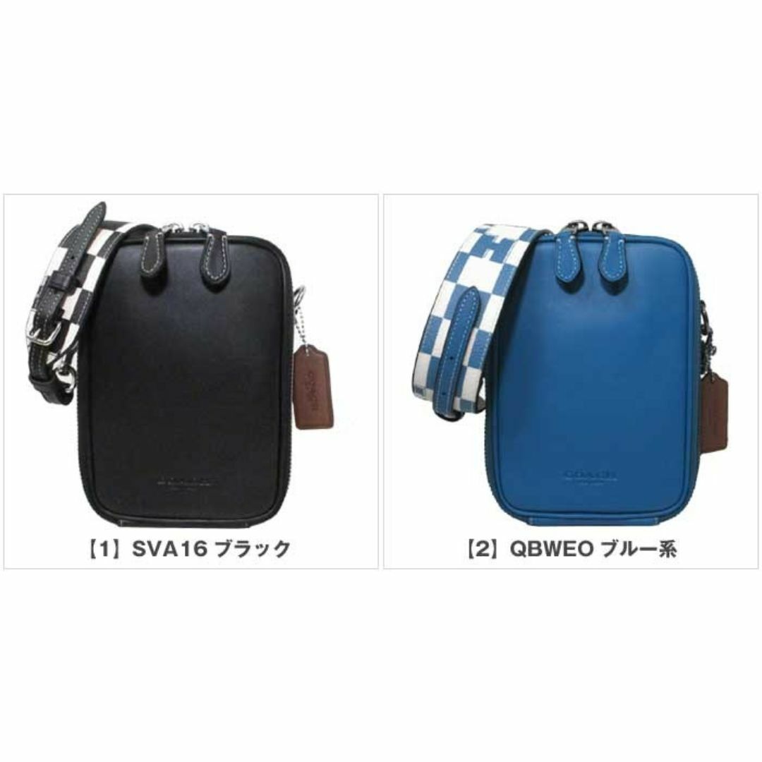 COACH(コーチ)の【新品】コーチ バッグ ショルダーバッグ CR307 COACH チェッカーボード プリント スタントン クロスボディ 斜め掛け アウトレット メンズ メンズのバッグ(ショルダーバッグ)の商品写真