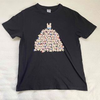 東海オンエア 森 Tシャツ ピースの2乗 M 黒(シャツ/ブラウス(半袖/袖なし))