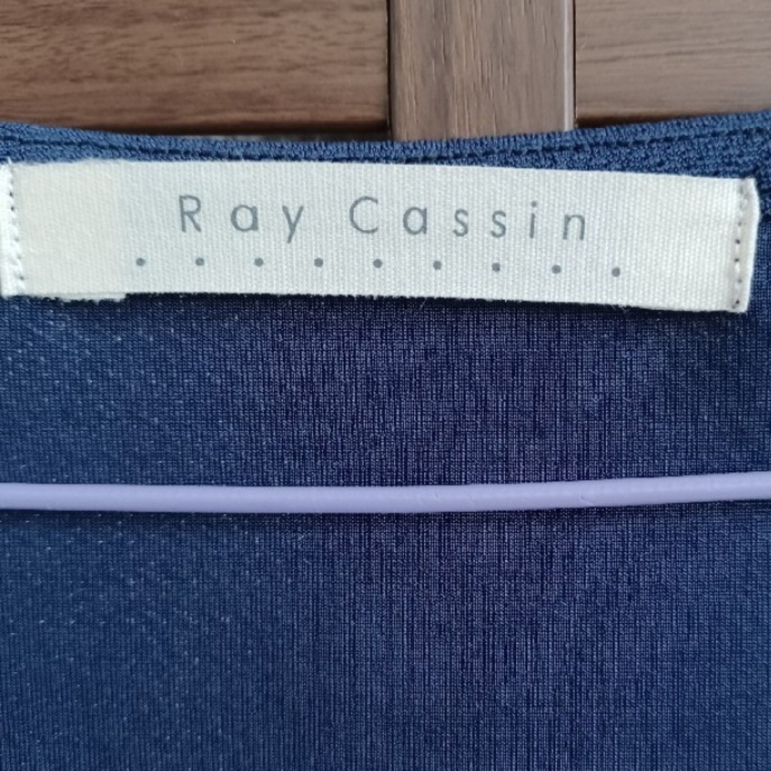 RayCassin(レイカズン)のレイカズン　半袖　ネイビー レディースのトップス(カットソー(半袖/袖なし))の商品写真