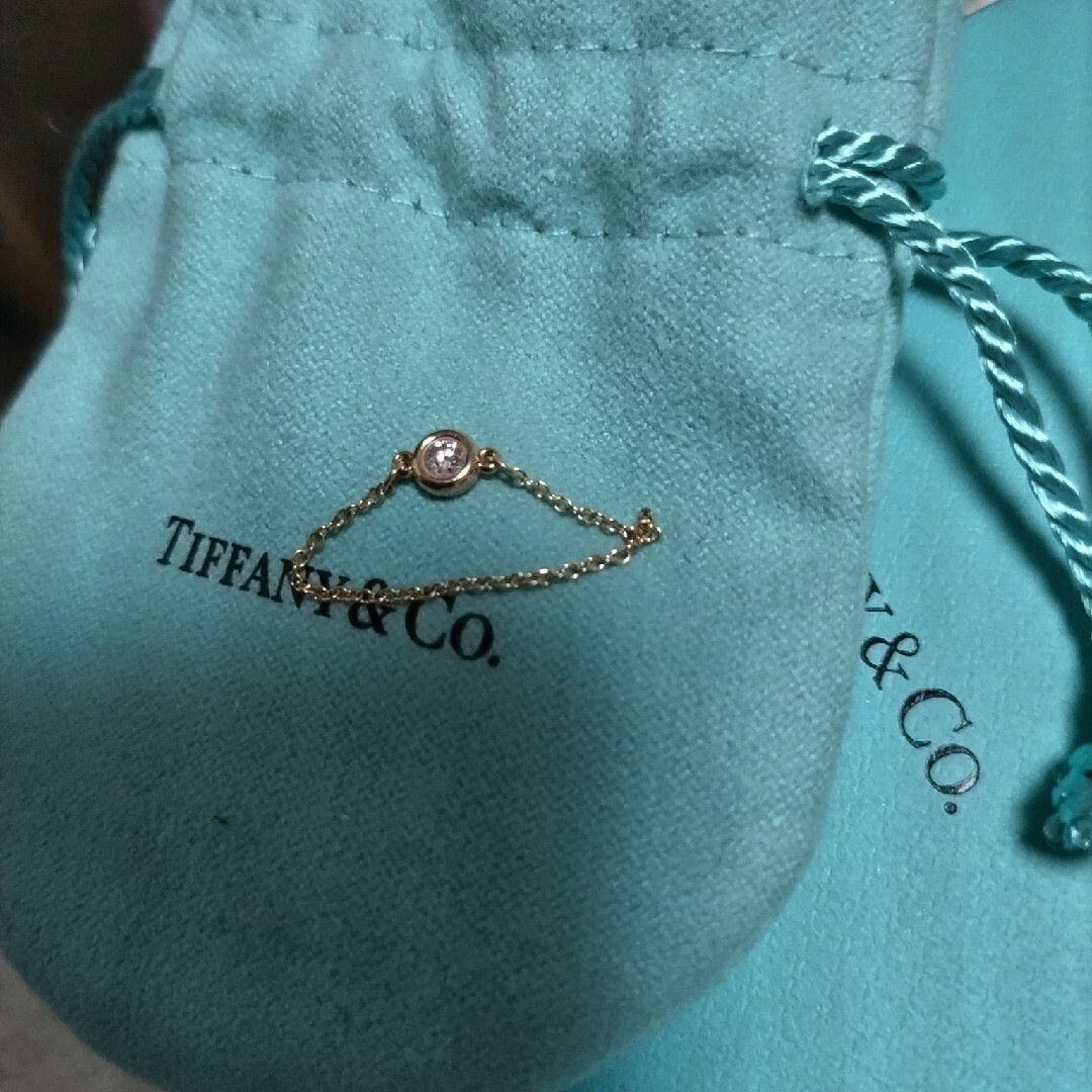 Tiffany & Co.(ティファニー)のティファニーバイザヤードダイヤモンドチェーンリング17号　ティファニーリング レディースのアクセサリー(リング(指輪))の商品写真