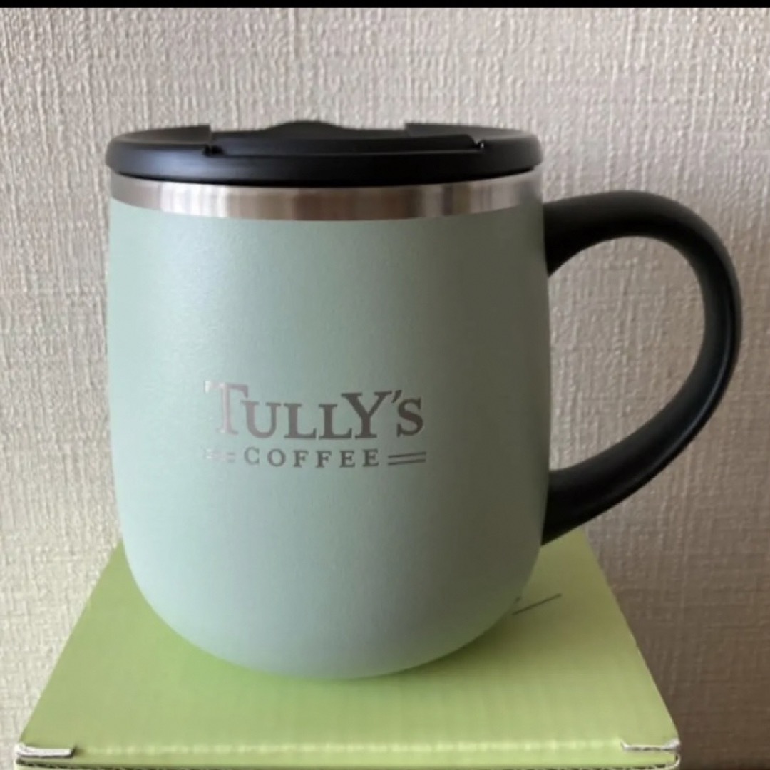 TULLY'S COFFEE(タリーズコーヒー)のタリーズ ステンレス コーヒータンブラー（ピスタチオ グリーン） インテリア/住まい/日用品のキッチン/食器(タンブラー)の商品写真