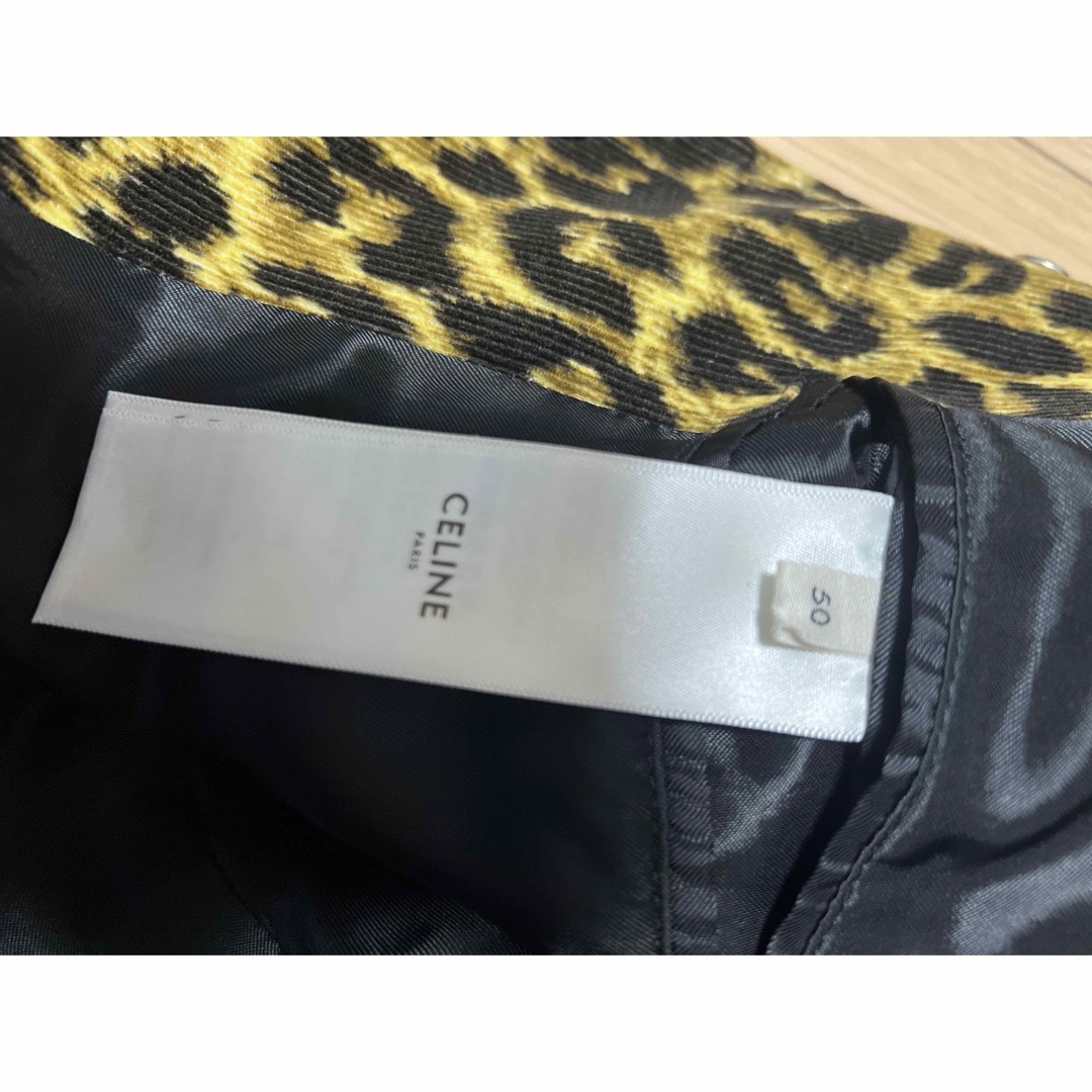 celine(セリーヌ)のCELINE セリーヌ 20ss コーデュロイ レオパード テディ ジャケット メンズのジャケット/アウター(その他)の商品写真