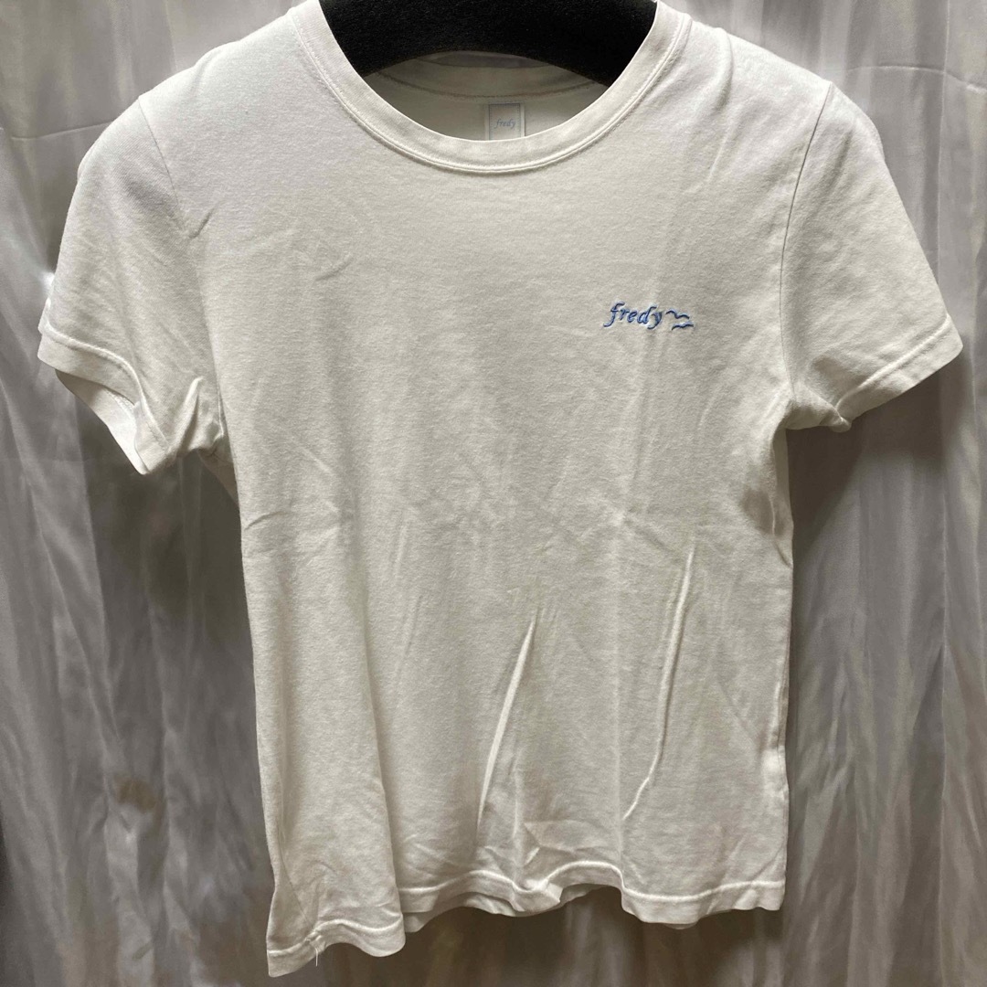fredy(フレディ)のfredy フレディ  半袖Tシャツ　ホワイト　38 レディースのトップス(Tシャツ(半袖/袖なし))の商品写真