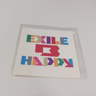 EXILE　B HAPPY ステッカー(キャラクターグッズ)