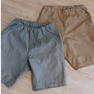 ムジルシリョウヒン(MUJI (無印良品))のハーフパンツ　2枚セット(パンツ/スパッツ)