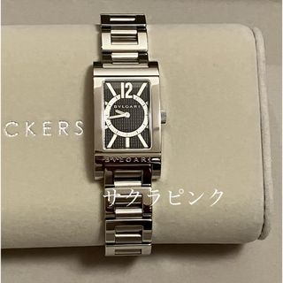 ブルガリ(BVLGARI)のブルガリ BVLGARI RT39S レッタンゴロ クォーツ レディース(腕時計)