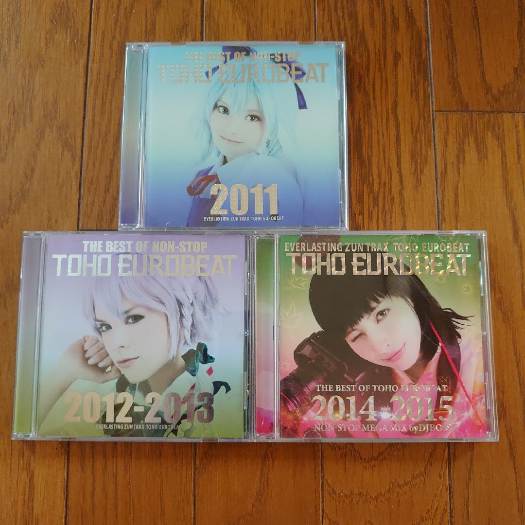 TOHO EUROBEAT 2011.2012〜13.2014〜2015 エンタメ/ホビーのCD(ゲーム音楽)の商品写真