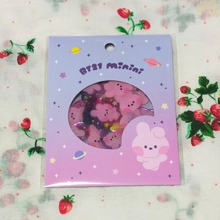 BT21 Cooky ジョングク フレークシールパック ③ minini 公式(キャラクターグッズ)