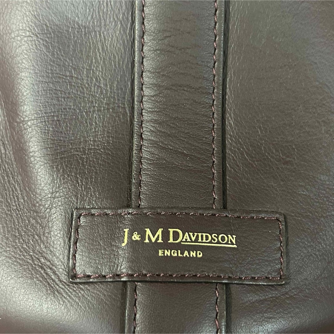 J&M DAVIDSON(ジェイアンドエムデヴィッドソン)のJ&M DAVIDSON ハンドバッグ JOY ブラウン レディースのバッグ(ハンドバッグ)の商品写真
