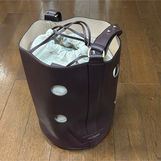 J&M DAVIDSON ハンドバッグ JOY ブラウン