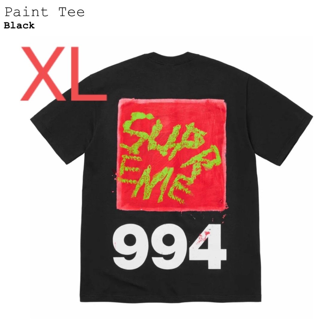 Supreme(シュプリーム)のsupreme シュプリーム　Paint Tee 新品未使用　XL メンズのトップス(Tシャツ/カットソー(半袖/袖なし))の商品写真