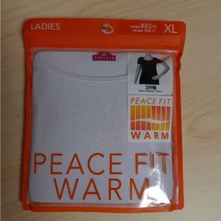 ☆新品未開封☆ヒートテック 半袖 XLサイズ PEACE FIT WARM(アンダーシャツ/防寒インナー)