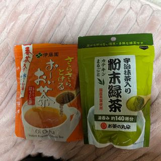 お茶の丸幸 宇治抹茶入り粉末緑茶(70g)　お～いお茶　ほうじ茶(茶)