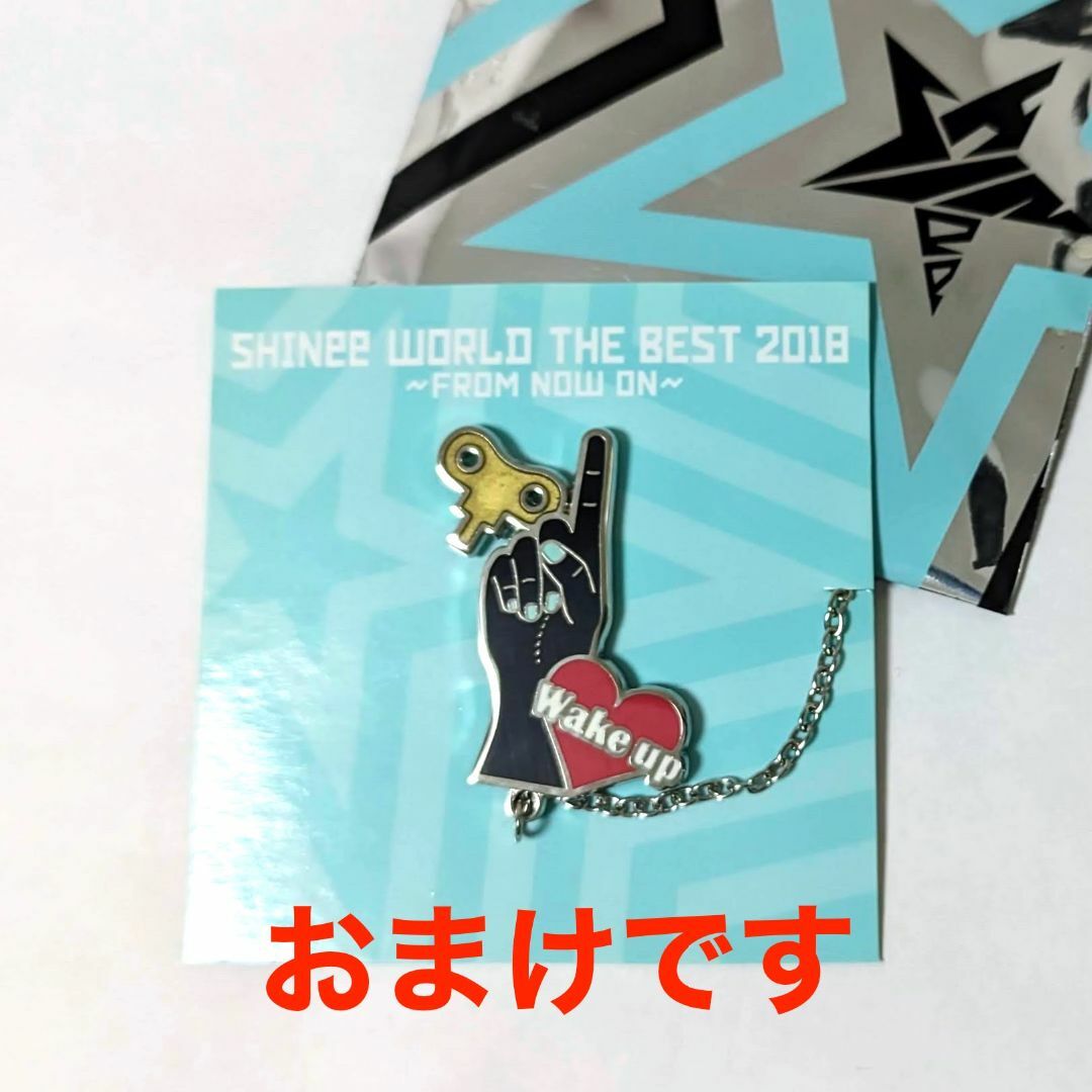 SHINee(シャイニー)のSHINee ネックレス　2018 おまけ付き　☆ エンタメ/ホビーのタレントグッズ(アイドルグッズ)の商品写真