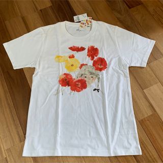 グラニフ(Design Tshirts Store graniph)のグラニフ  いわさきちひろ ひなげしとおさげ髪の少女 Tシャツ(Tシャツ(半袖/袖なし))