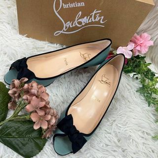 クリスチャンルブタン(Christian Louboutin)のクリスチャンルブタン レディース パンプス オープントゥ 新品未使用 25.5(ハイヒール/パンプス)