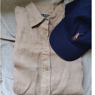 Ralph Lauren - 美品　RALPHLAULEN　ラルフローレン　リネンシャツ