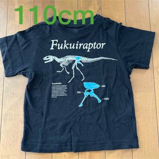 ジーユー(GU)の恐竜シリーズ☆フクイラプトルTシャツ110cm(Tシャツ/カットソー)