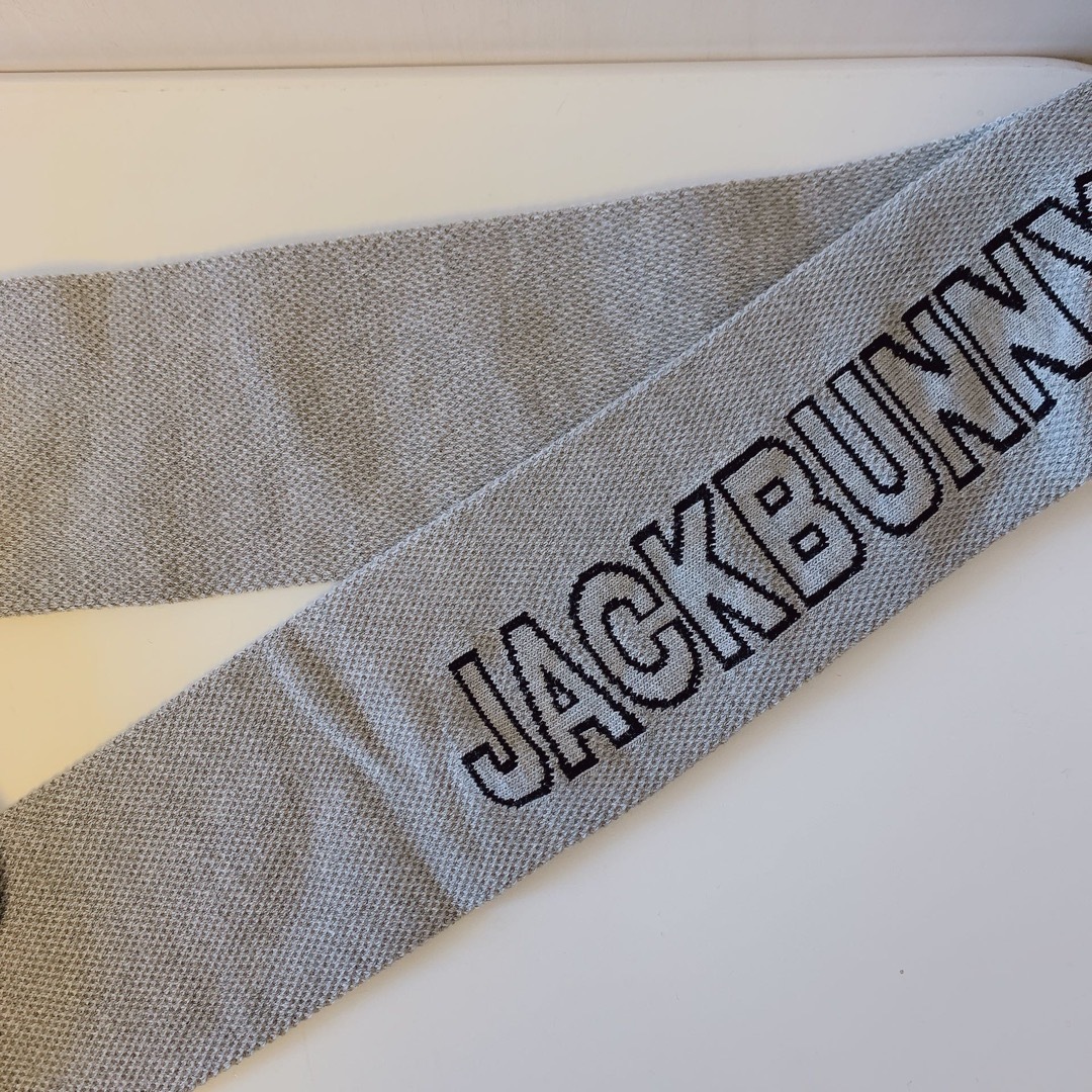JACK BUNNY!! BY PEARLY GATES(ジャックバニーバイパーリーゲイツ)の Jack Bunny!!   レディス ニーハイソックス color グレー スポーツ/アウトドアのゴルフ(ウエア)の商品写真