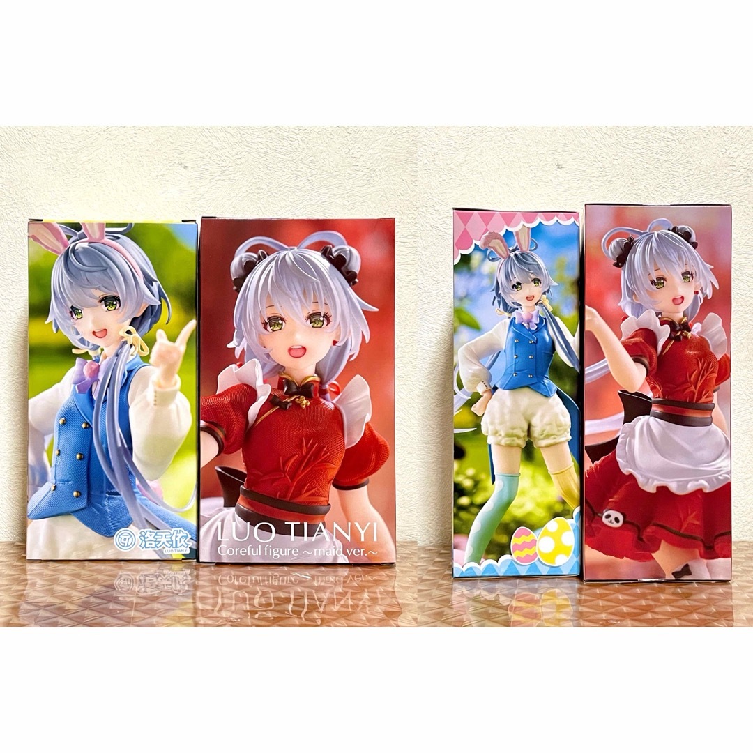 TAITO(タイトー)の【新品】洛天依✧Coreful フィギュア×2 / ぬースト×2　4種セット エンタメ/ホビーのフィギュア(その他)の商品写真