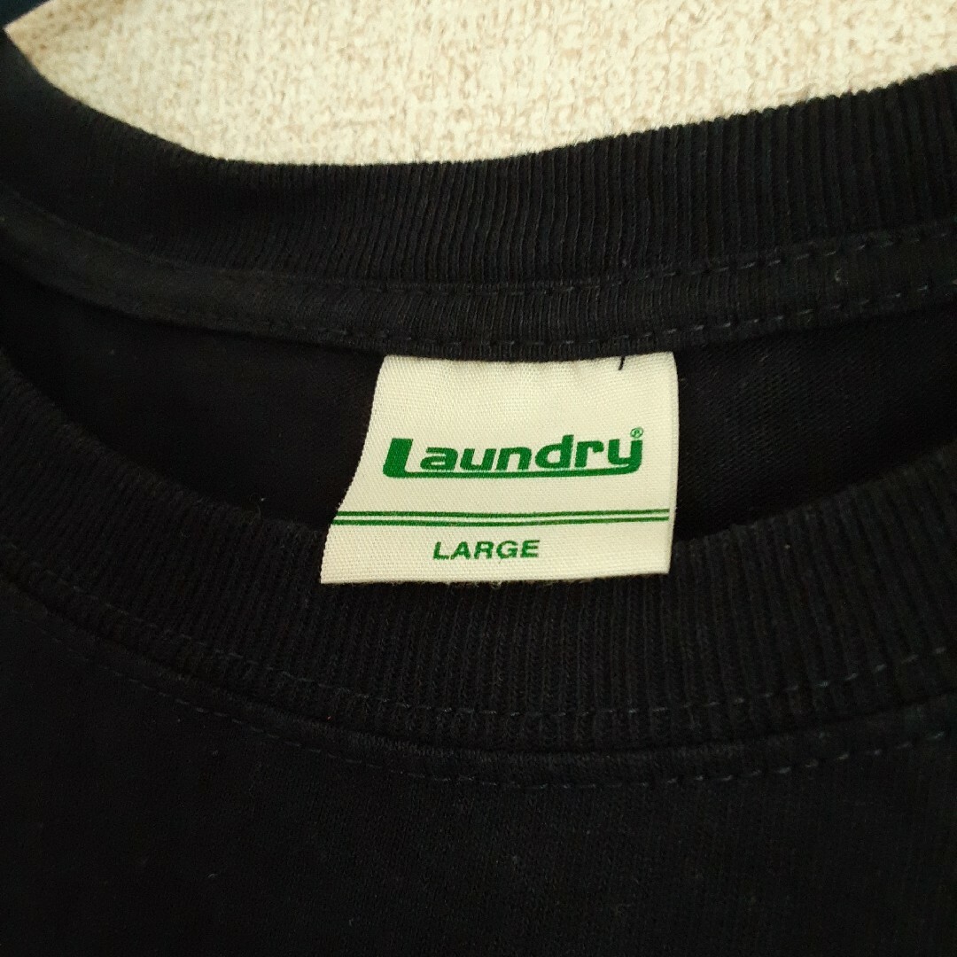 LAUNDRY(ランドリー)の横浜消防　Laundry　コラボTシャツ　Lサイズ　ネイビー メンズのトップス(Tシャツ/カットソー(半袖/袖なし))の商品写真