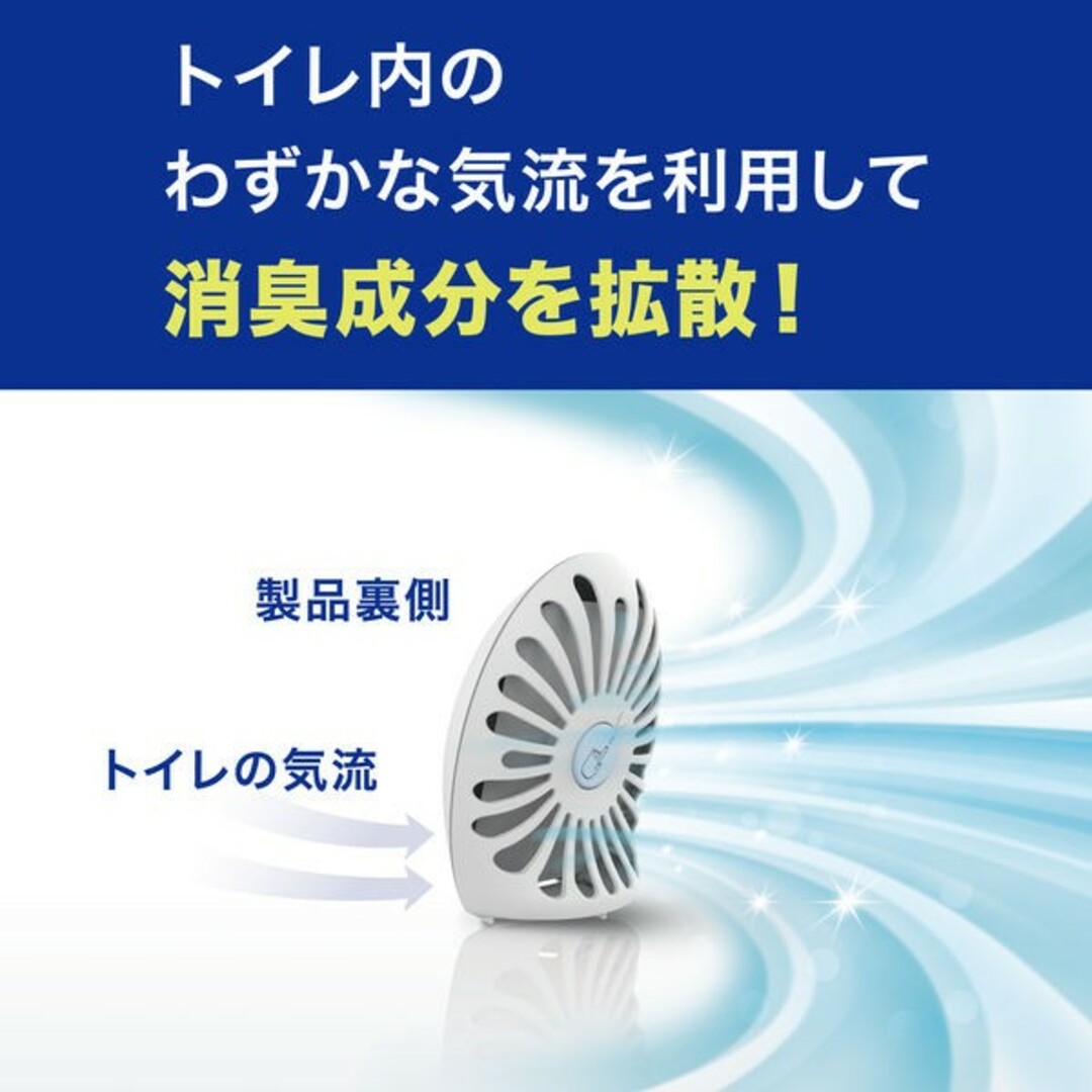 P&G(ピーアンドジー)の新品　ファブリーズ　トイレ＆車　消臭剤３個セット インテリア/住まい/日用品のインテリア/住まい/日用品 その他(その他)の商品写真