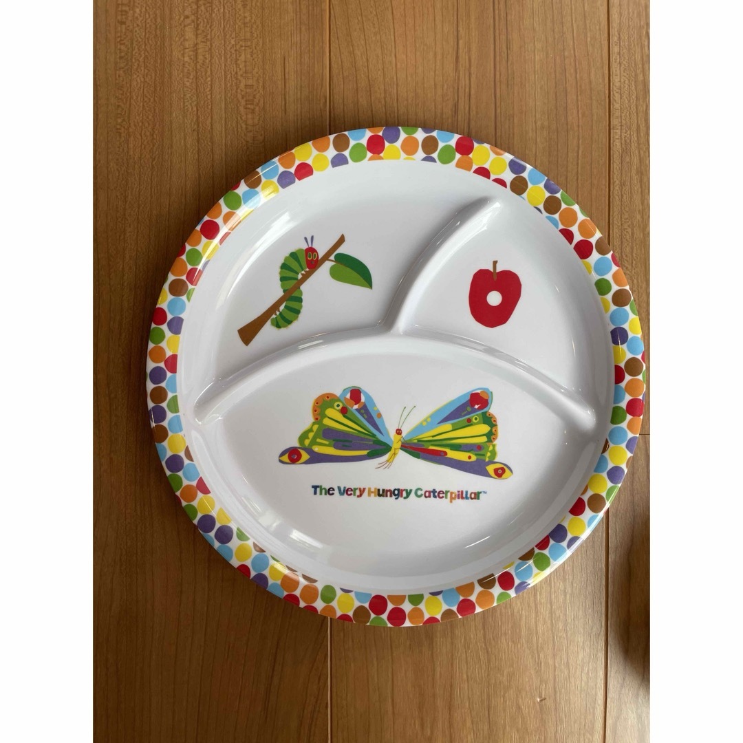 ERIC CARLE(エリックカール)のエリックカール　はらぺこあおむし　食器 キッズ/ベビー/マタニティの授乳/お食事用品(プレート/茶碗)の商品写真