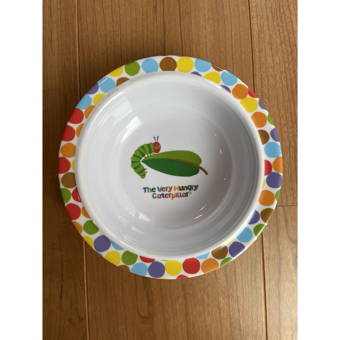 ERIC CARLE(エリックカール)のエリックカール　はらぺこあおむし　食器 キッズ/ベビー/マタニティの授乳/お食事用品(プレート/茶碗)の商品写真