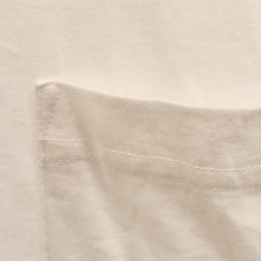 Chrome Hearts(クロムハーツ)のCHROME HEARTS クロムハーツ ネックロゴスリーブプリント長袖Tシャツ ロングスリーブカットソー ロンT ホワイト メンズのトップス(Tシャツ/カットソー(半袖/袖なし))の商品写真
