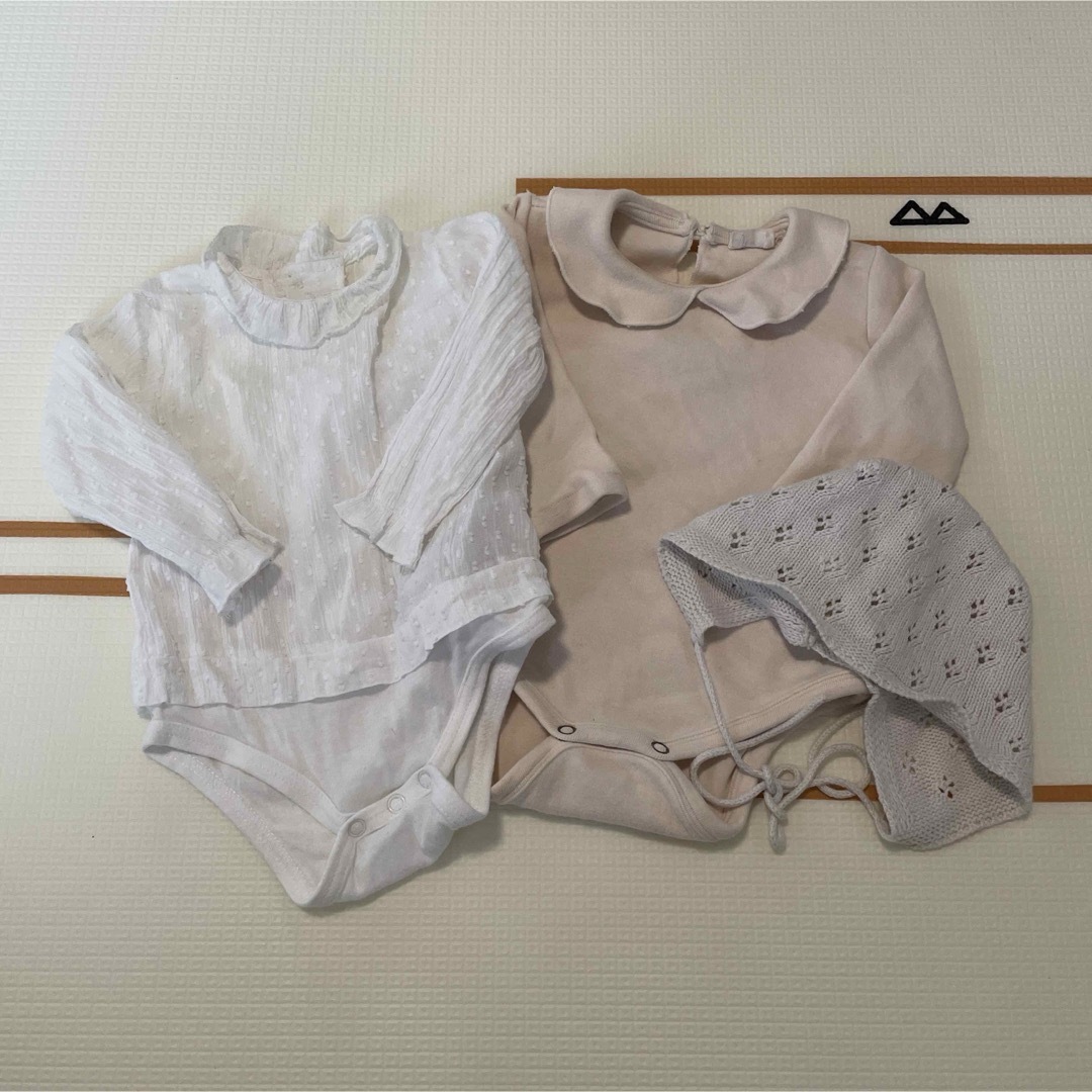 ZARA KIDS(ザラキッズ)のmonbebe. キッズ/ベビー/マタニティのベビー服(~85cm)(ロンパース)の商品写真