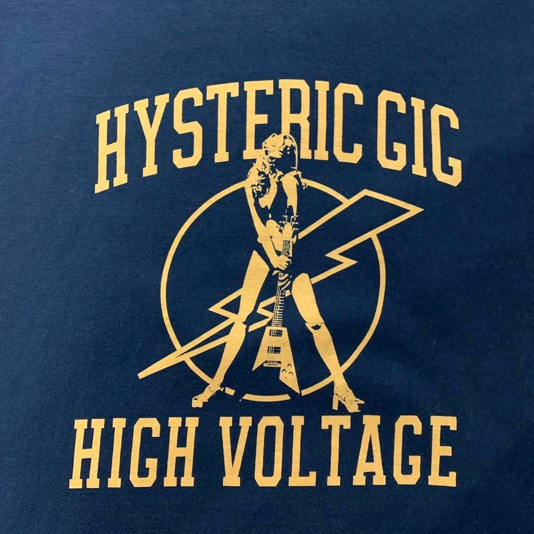 HYSTERIC GLAMOUR(ヒステリックグラマー)の【新品・タグ付】ヒステリックグラマー ギターガール XLサイズ 切返し ロンT メンズのトップス(Tシャツ/カットソー(七分/長袖))の商品写真